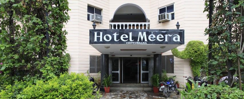 Hotel Meera Chittorgarh Esterno foto